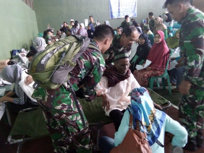 Kegiatan HUT TNI ke-72 Kodim 0607 Sukabumi