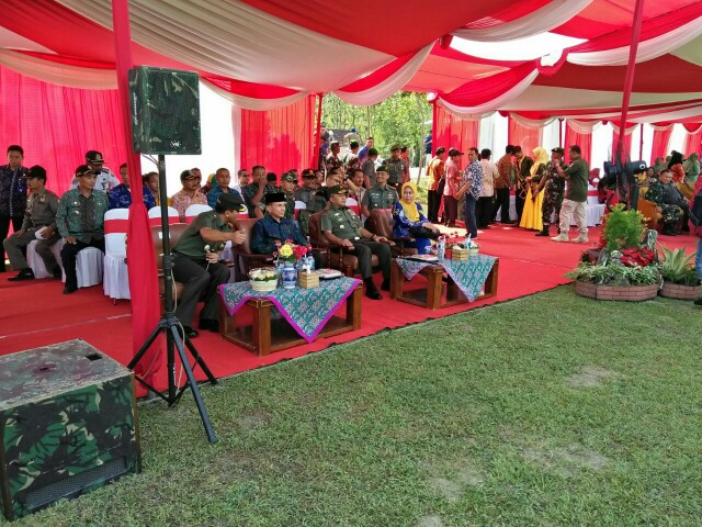 Acara penutupan TMMD ke-100 di Bojonegoro dihadiri Pangdam Brawijaya