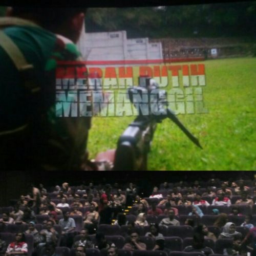 LSM PMPR Indonesia Nonton bareng film Merah Putih Memanggil 