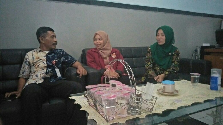 Kepala Panti Rehabilitasi Sosial Among Jiwo Semarang, Sudiyono, saat berbincang dengan TPD di ruang kantornya, (22/2/2018).