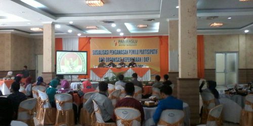 Panwaslu Kota Banjar gelar sosialisasi pengawasan partisipatif kepada OKP se-Kota Banjar