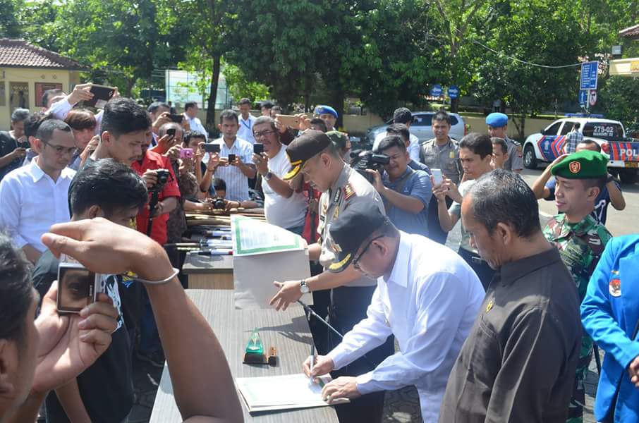 Pembubaran Geng Motor di Wilayah Hukum Sukabumi