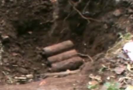 3 Mortir Ditemukan di Kebun Warga