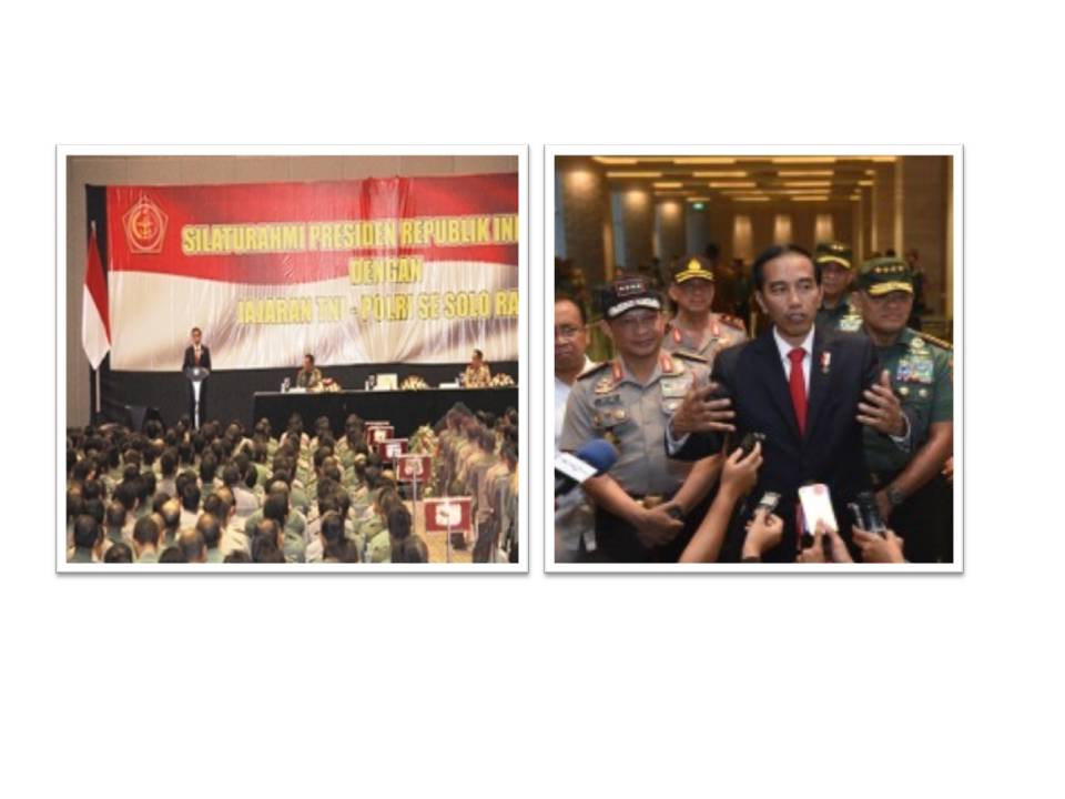 Pesiden Jokowi_Babinsa Dan Babinkamtibmas Merupakan Komponen Penting Bagi Bangsa Indonesia Di Era Informasi