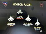 honor flight formation
