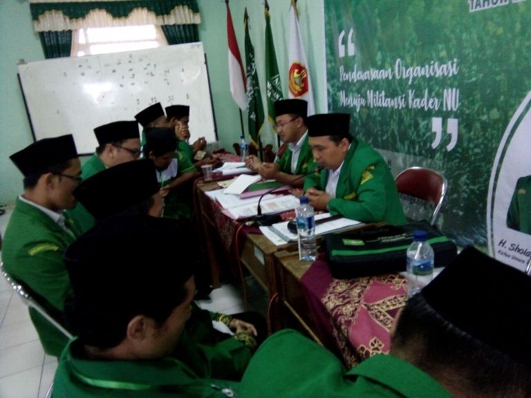 Musyawarah penentuan Ketua di Konfercab VIII GP Ansor Kota Semarang