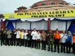 Panglima TNI dan Kapolri Tinjau Kesiapan Tol Ngawi