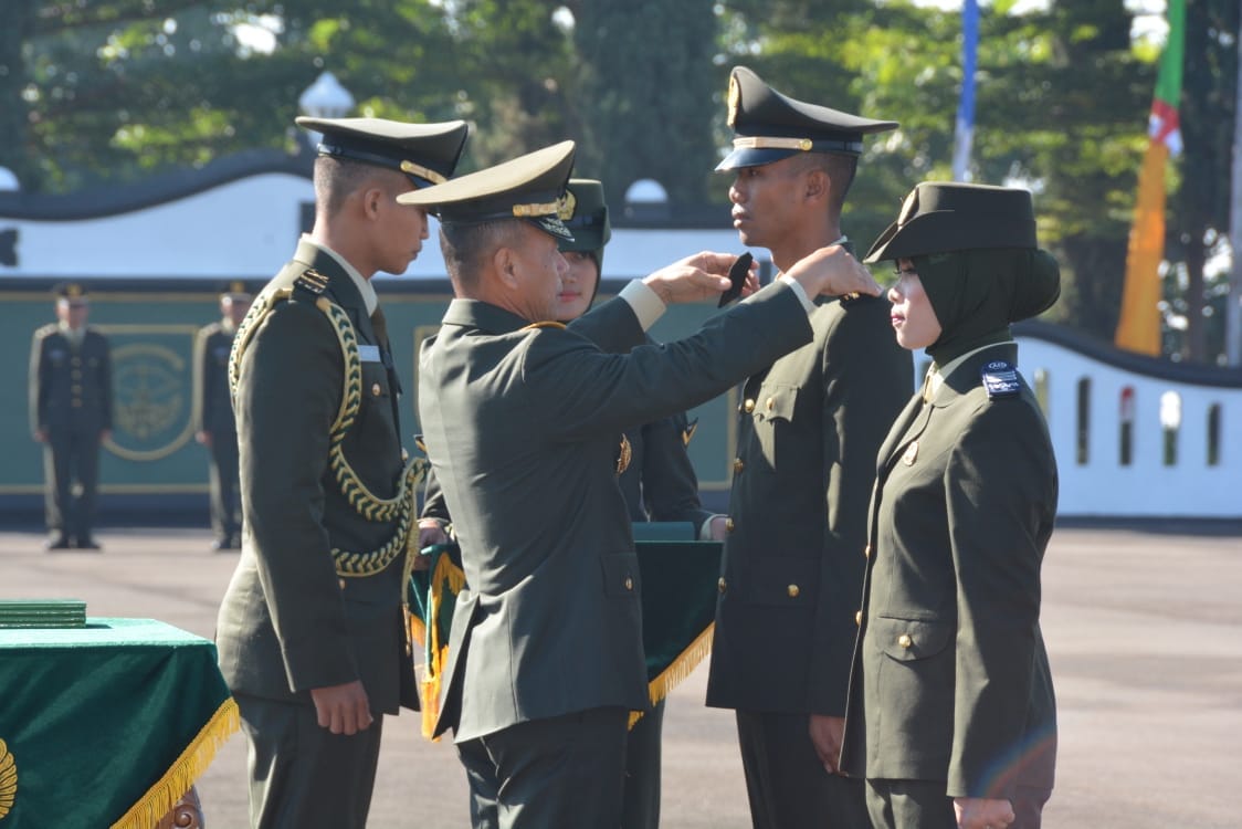Kasad Lantik 728 Perwira TNI AD