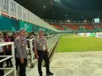 Kapolda Jabar Tinjau Pengamanan Pertandingan Sepakbola Asian Games Di Stadion Pakansari Bogor