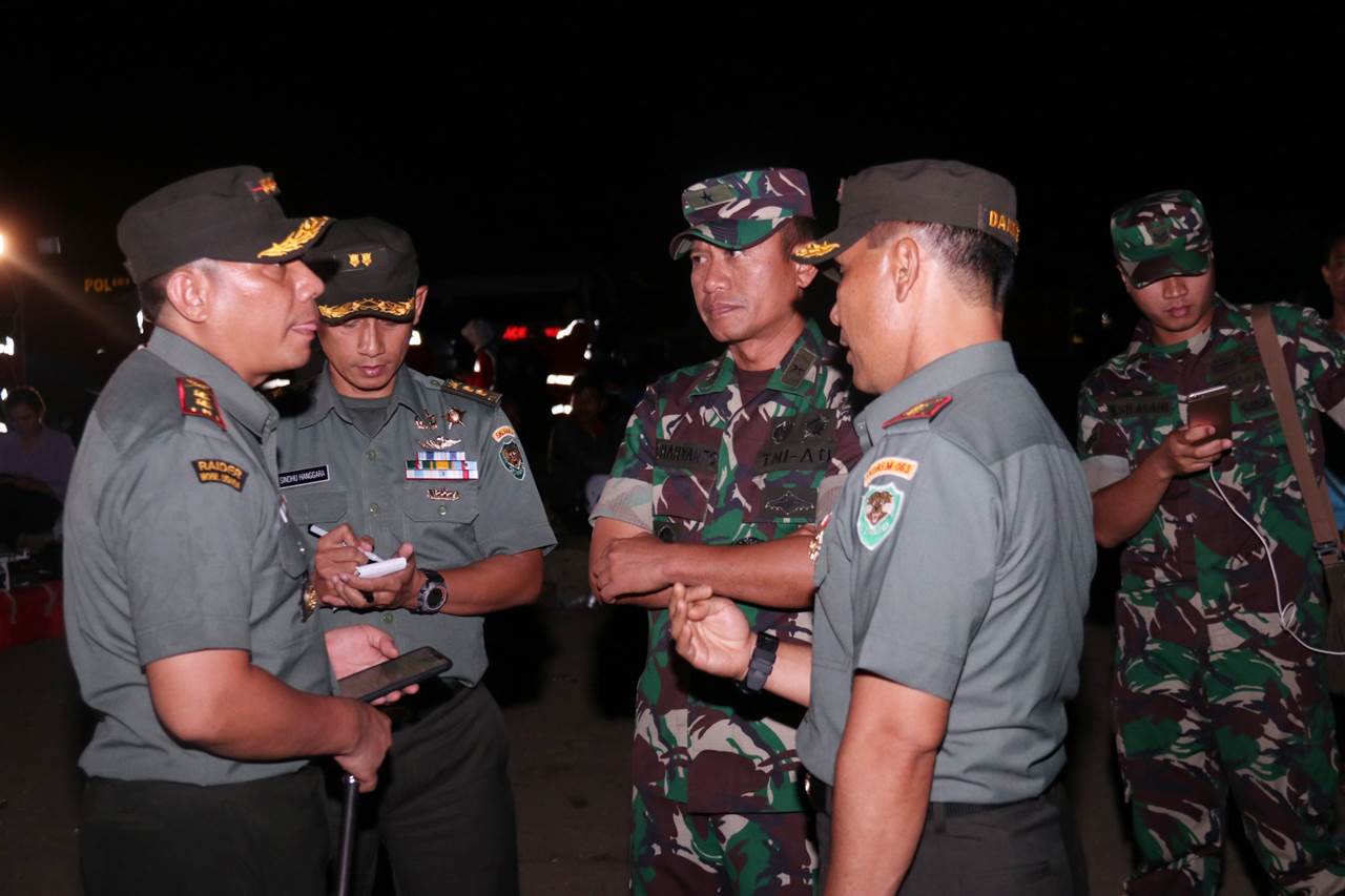 Kasdam III/Siliwangi Kunjungi Lokasi Sekitar Jatuhnya Pesawat Lion Air JT610 Kasdam III/Siliwangi Kunjungi Lokasi Sekitar Jatuhnya Pesawat Lion Air JT610