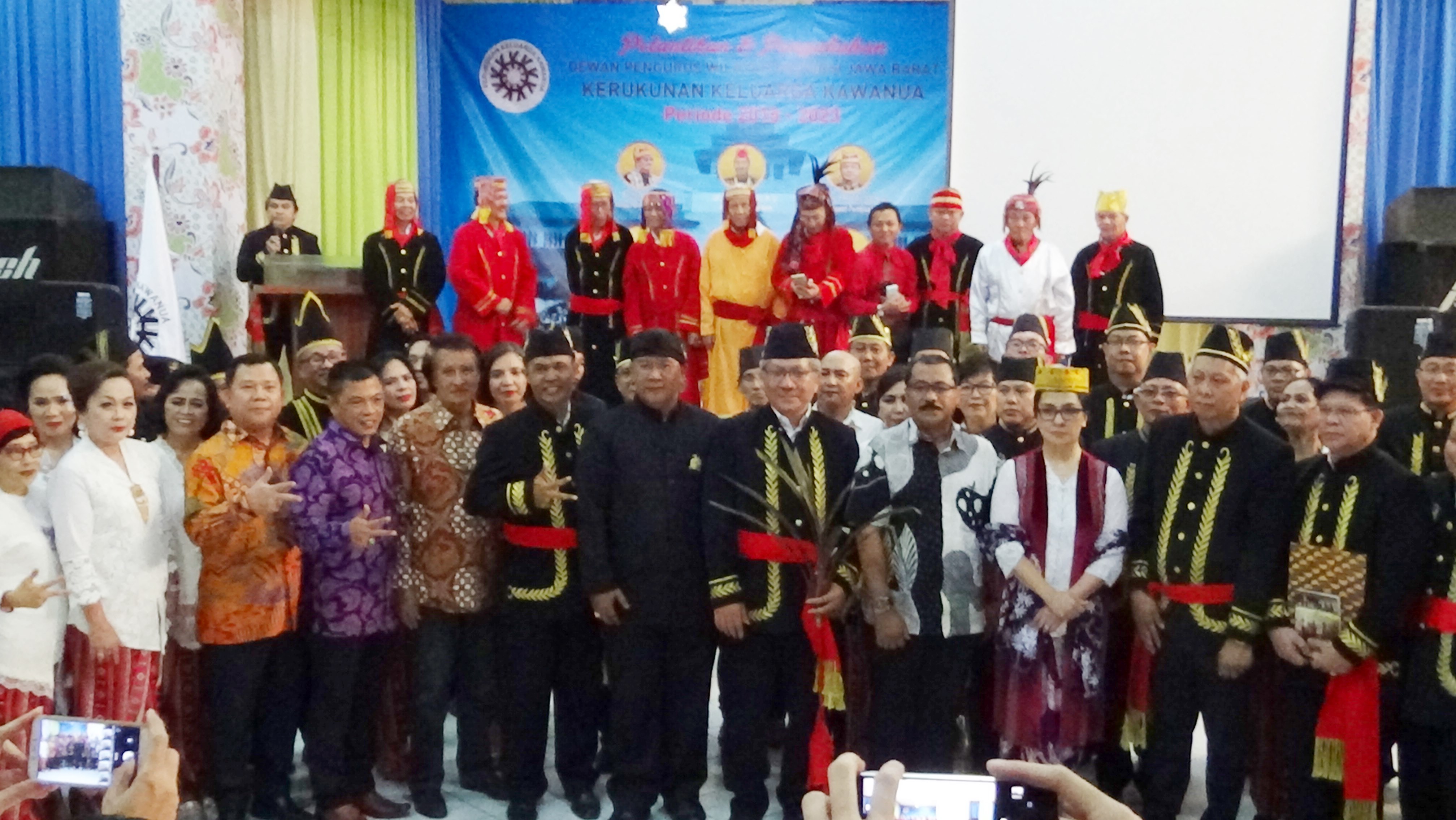 Angelica Tengker Lantik Pengurus DPW Kerukunan Keluarga Kawanua Jawa Barat