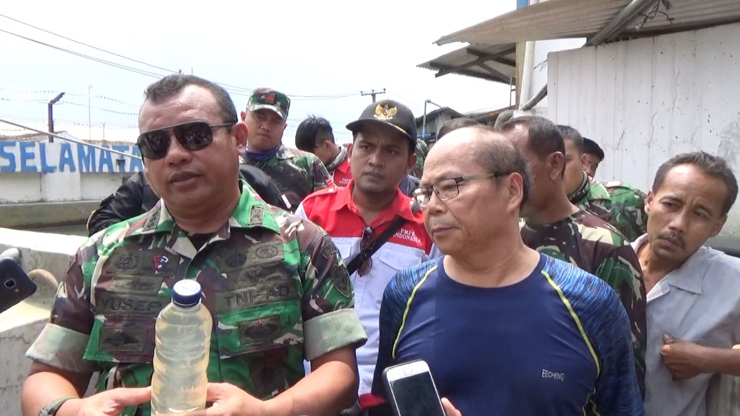 Dansektor 21 Satgas Citarum Sidak Ke PT Ihchitex