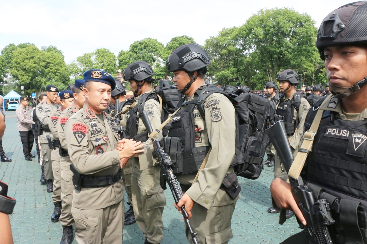 Kapolda Berangkatkan Sat Brimob Polda Jabar Ke Papua