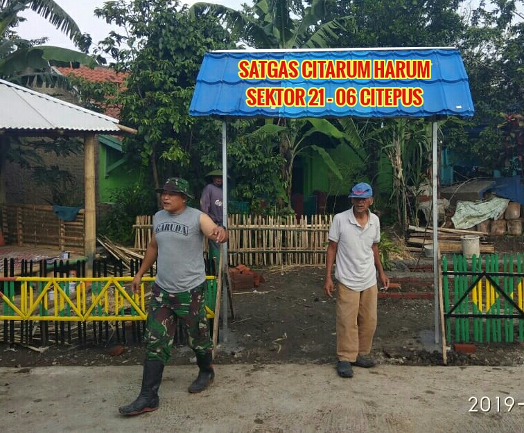 Satgas Citarum Hadirkan Taman Edukasi Di Bantaran Citepus Bojongsuren Satgas Citarum Hadirkan Taman Edukasi Di Bantaran Citepus Bojongsuren