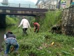 Satgas Citarum Subsektor Lagadar Bersihkan Sampah Di Badan Sungai