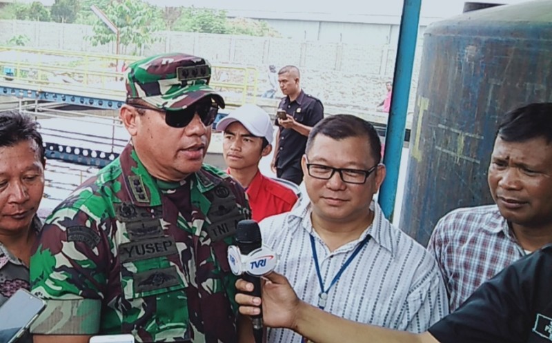 Dansektor 21 Satgas Citarum Sidak PT GSA Banjaran