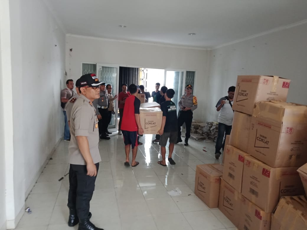 Kapolres Tasikmalaya Pastikan Keamanan Distribusi Surat Suara Pemilu 2019
