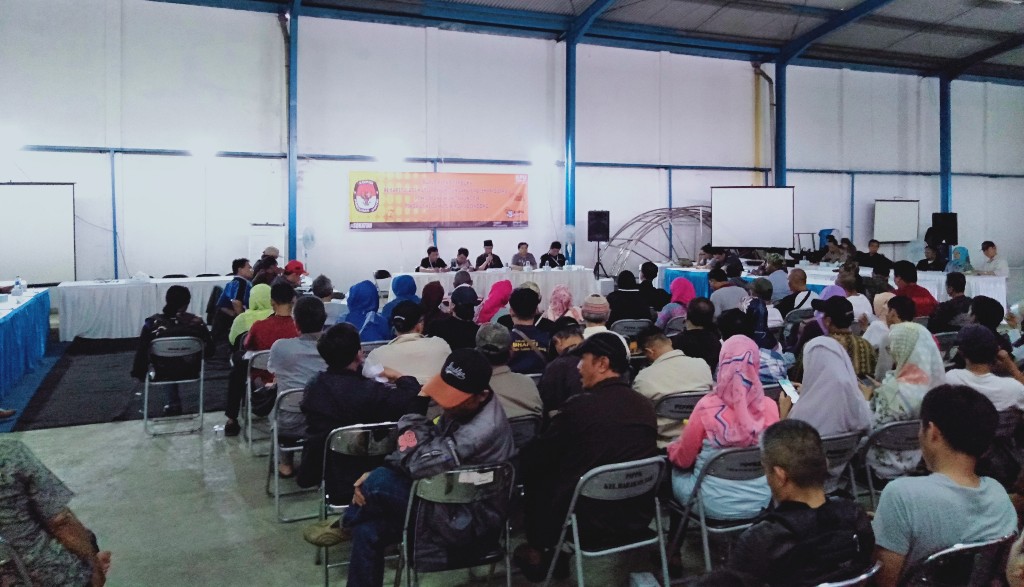 Kecamatan Kiaracondong Gelar Rapat Pleno Terbuka Rekapitulasi Suara Pemilu 2019