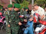 Asintel Kasdam III Siliwangi Gelar Razia Kendaraan Bermotor