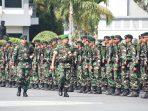 Pangdam III Siliwangi Lepas 450 Personil Satgas Pamtas Yonif Raider 300 Brajawijaya Ke Perbatasan RI - PNG
