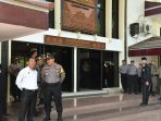 Polres Cirebon Polda Jabar Laksanakan Pengamanan Pengucapan Sumpah Janji Anggota DPRD Kabupaten Cirebon