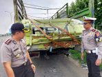 Kapolres Majalengka Polda Jabar Cek Kondisi Kecelakaan Bus Vs Tronton Di Tol Cipali