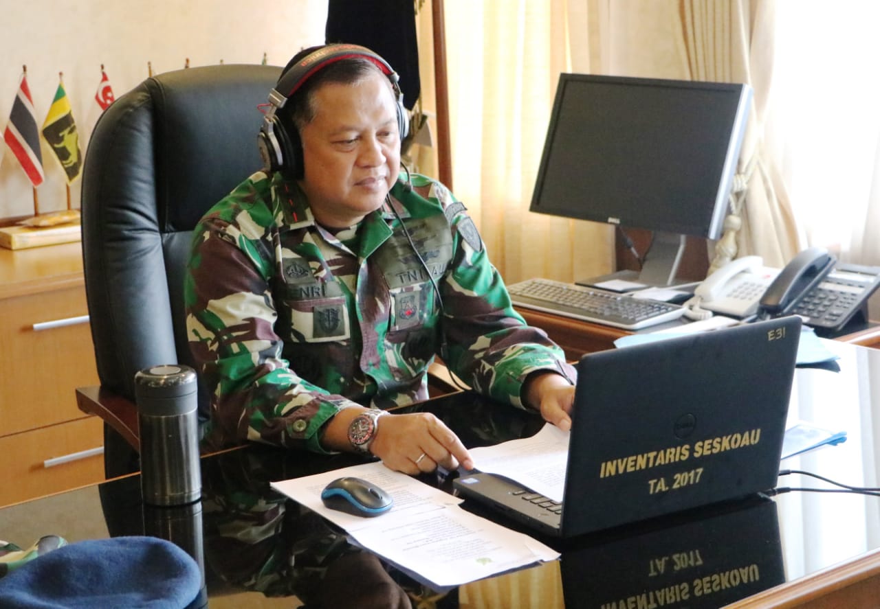 Komandan Seskoau Marsda TNI Henri Alfiandi