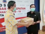PT SIAP Serahkan Bantuan APD Di Posko Gugus Tugas Covid-19 Kota Cimahi