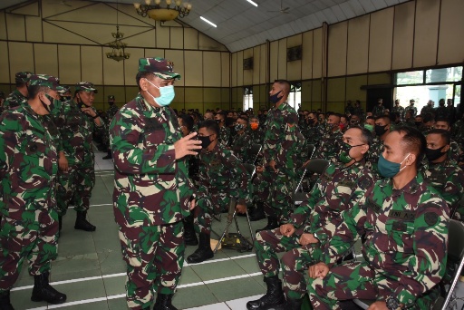 161 Prajurit Pilihan Kodam III Siliwangi, Siap Di Berangkatkan Ke Wilayah Timur Indonesia