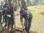 Pangdam III Siliwangi Tanam Bibit Pohon Di Posko Sektor 21 Satgas Citarum Taman Kehati Kota Cimahi