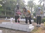 Peringati HUT Ke-74 Bhayangkara, Polres Banjar Polda Jabar Ziarah Ke TMP Kusuma Bangsa