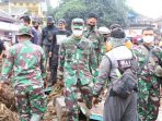 Kodim 0607/Kota Sukabumi Terjunkan 89 Personel Pasca Banjir Bandang
