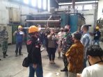 Dansektor 21 Satgas Citarum Dampingi Tim Gakkum KLHK Inspeksi Sejumlah Pabrik Di Kota Cimahi