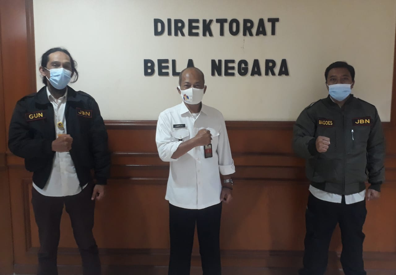 JBN Kunjungan Silaturahmi Ke Ditjen Pothan Kemhan RI Dan Marsda TNI I Nyoman Trisantosa