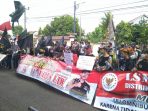 Unjuk Rasa Di Kantor DPRD Kota Banjar, Ini Tuntutan Yang Disampaikan Massa Terkait UU Cipta Kerja