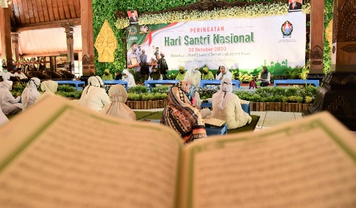 Sema'an Al Quran Di Peringatan Hari Santri Kabupaten Temanggung