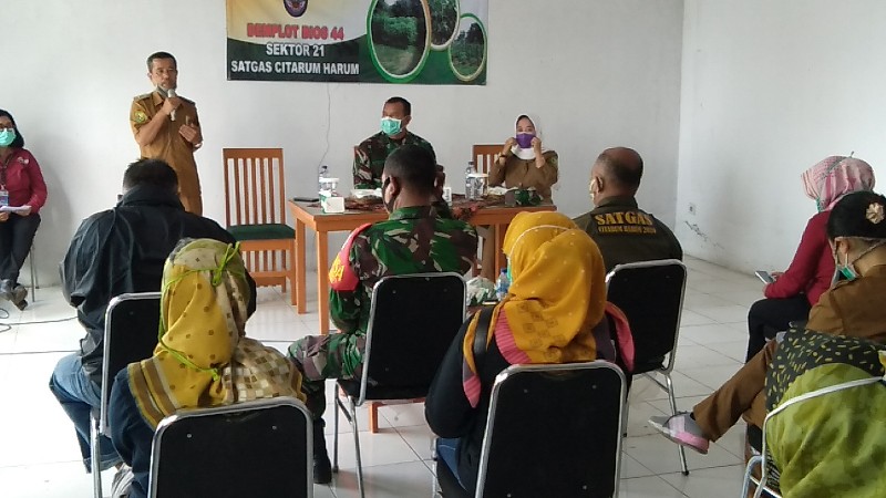 Pilkada Kabupaten Bandung, Kades Sukamukti Ingatkan Warga Patuhi Protokol Kesehatan