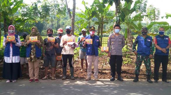 Satgas Covid-19 Kecamatan Banjar Edukasi Dan Himbau Warga Patuhi Protokol Kesehatan