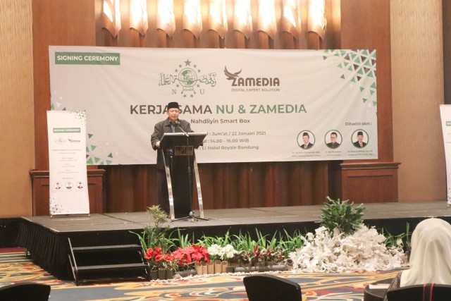 NU Dan Zamedia Luncurkan Portal Digital Nahdliyin Smart Box