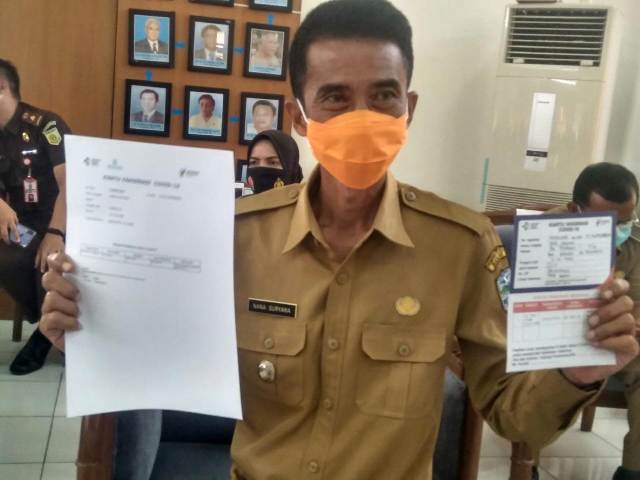 Wakil Walikota Penerima Pertama Vaksin Covid-19 Di Kota Banjar Wakil Walikota Penerima Pertama Vaksin Covid-19 Di Kota Banjar