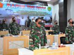 Pangdam III Siliwangi Ikuti Rapat Pimpinan TNI Tahun 2021 Secara Virtual