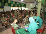 Ratusan Prajurit TNI Kodam III Siliwangi Terima Suntikan Vaksin Covid-19 Sinovac
