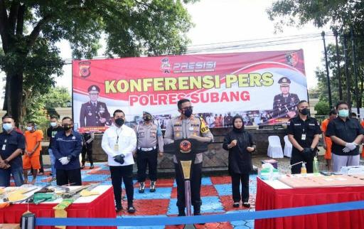 Satreskrim Polres Subang Polda Jabar Berhasil Ringkus Enam Remaja Pelaku Pengeroyokan di SPBU