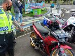 Sat Lantas Polres Ciamis Tindak Puluhan Pelanggar Di Hari Ketiga Pelaksanaan Operasi Keselamatan Lodaya 2021