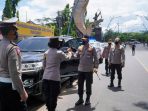 Kakorlantas Polri Cek Kesiapan Penyekatan Larangan Mudik Perbatasan Jabar dan Jateng Di Wilayah Hukum Polres Banjar