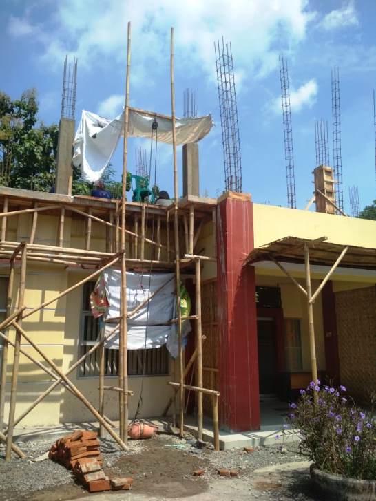 Tingkatkan Pelayanan Publik, Desa Sukamukti Realisasikan ADD Untuk Pembangunan Lanjutan Sarana Prasarana Kantor Desa