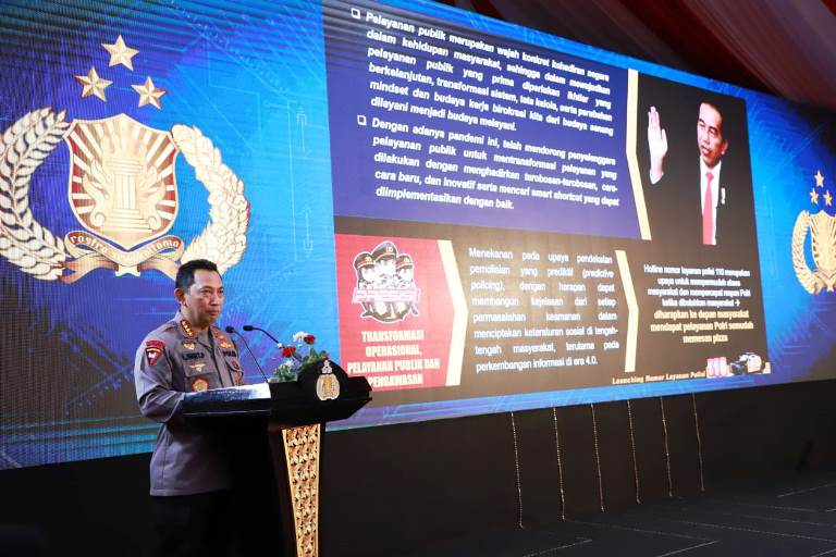 Kapolri Luncurkan Hotline 110, Saluran Respon Cepat Aduan Masyarakat Kapolri Luncurkan Hotline 110, Saluran Respon Cepat Aduan Masyarakat