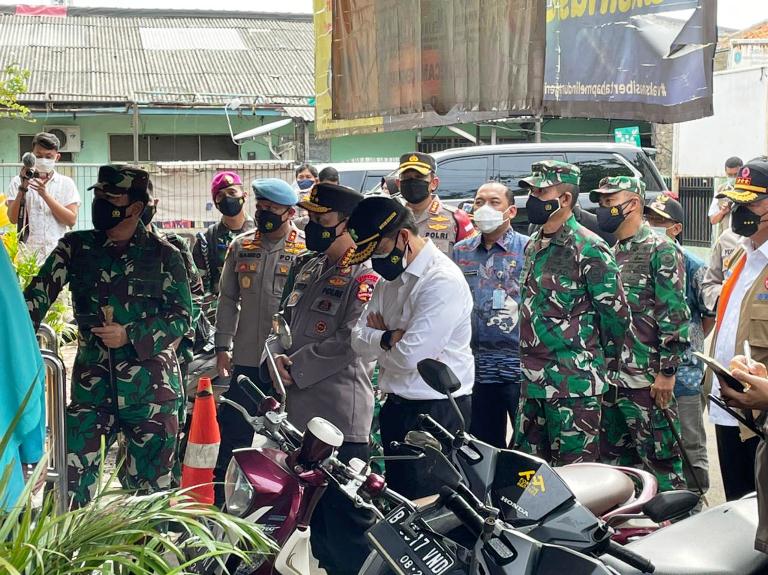 Panglima TNI Dan Kapolri Sidak PPKM Di DKI Jakarta