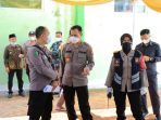 Kabid Dokkes Polda Jabar Monitoring Vaksinasi Untuk Remaja Dan Lansia Di Kabupaten Ciamis