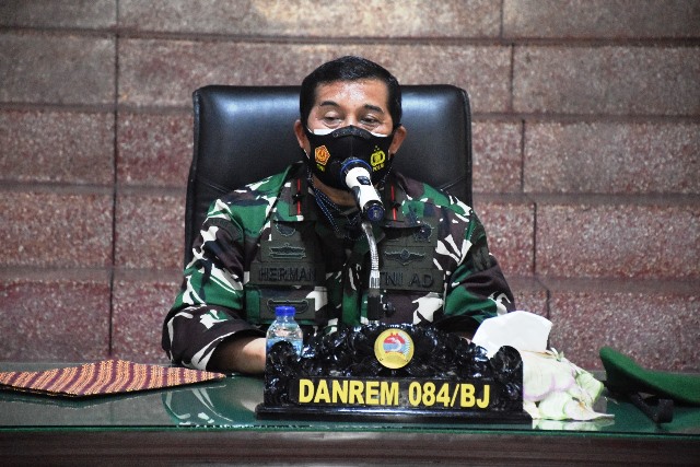 Brigjen TNI Herman Hidayat Eko Atmojo Beri Wejangan Kepada Bintara Abit Dikjurba Otsus Papua